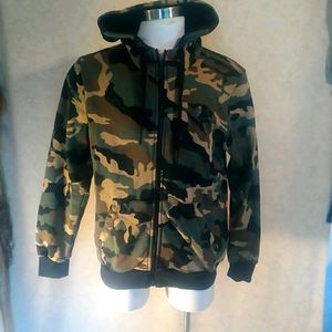 True Religion Camo hoodie large